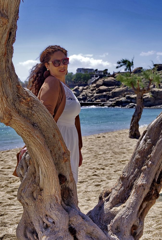 Fotoshooting am Strand ...