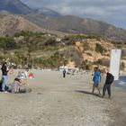 Fotoshooting am Strand