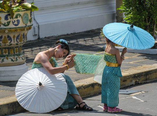 ...Fotoshooting am Wat Arun...