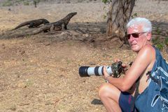 Fotoshooting auf Komodo