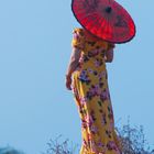 Fotoshooting bei den historischen Tempelanlagen von Bagan (© Buelipix)