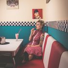 Fotoshooting im American Diner in Rathenow