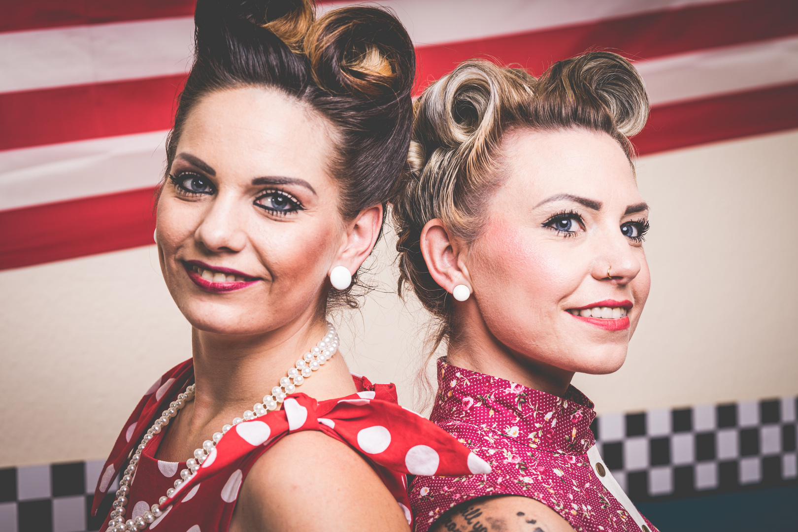 Fotoshooting im American Diner in Rathenow