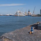 Fotoshooting im Hafen