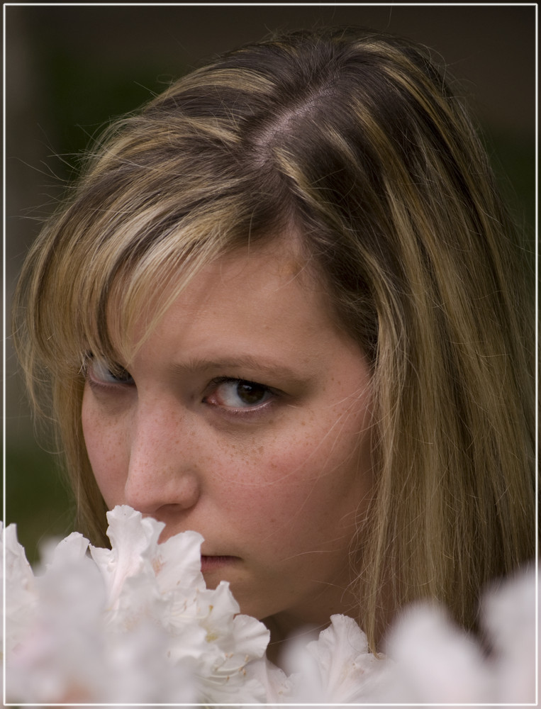 Fotoshooting im Luisenpark - Julia