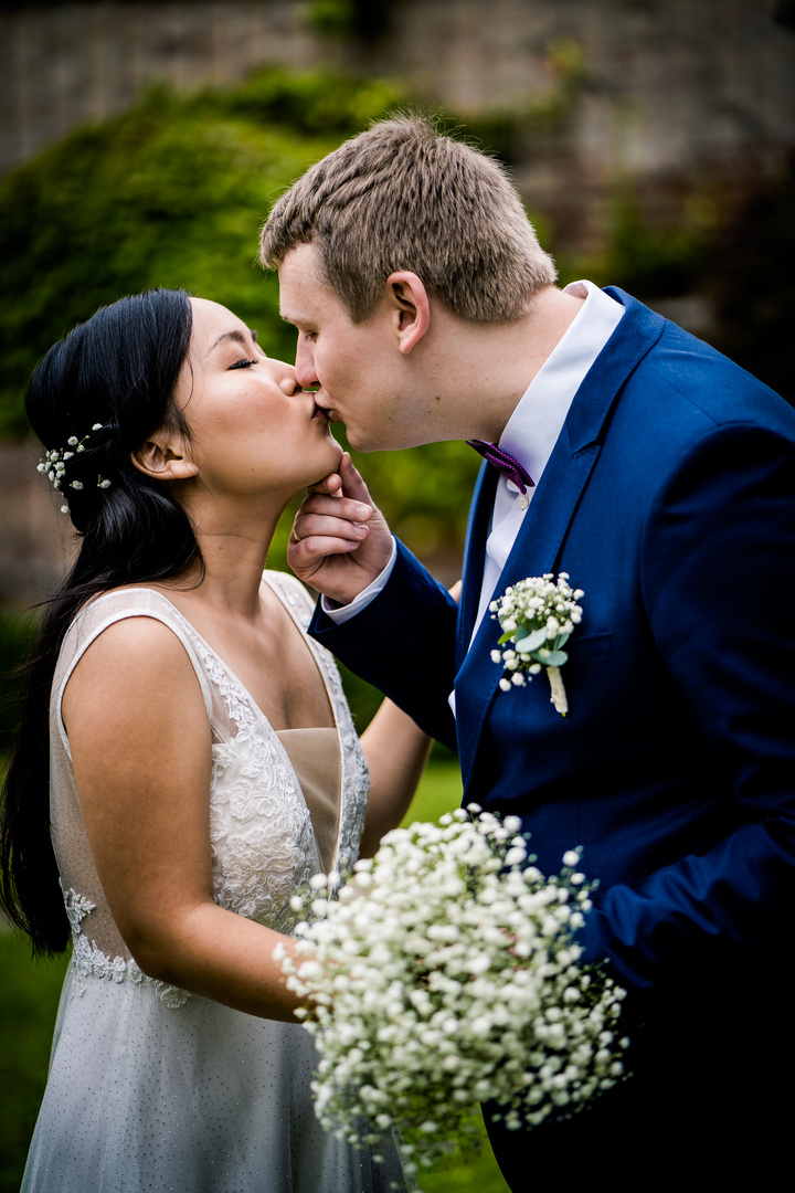 Fotoshooting im Rococogarten in Augsburg 