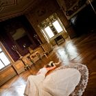 Fotoshooting im Schloss