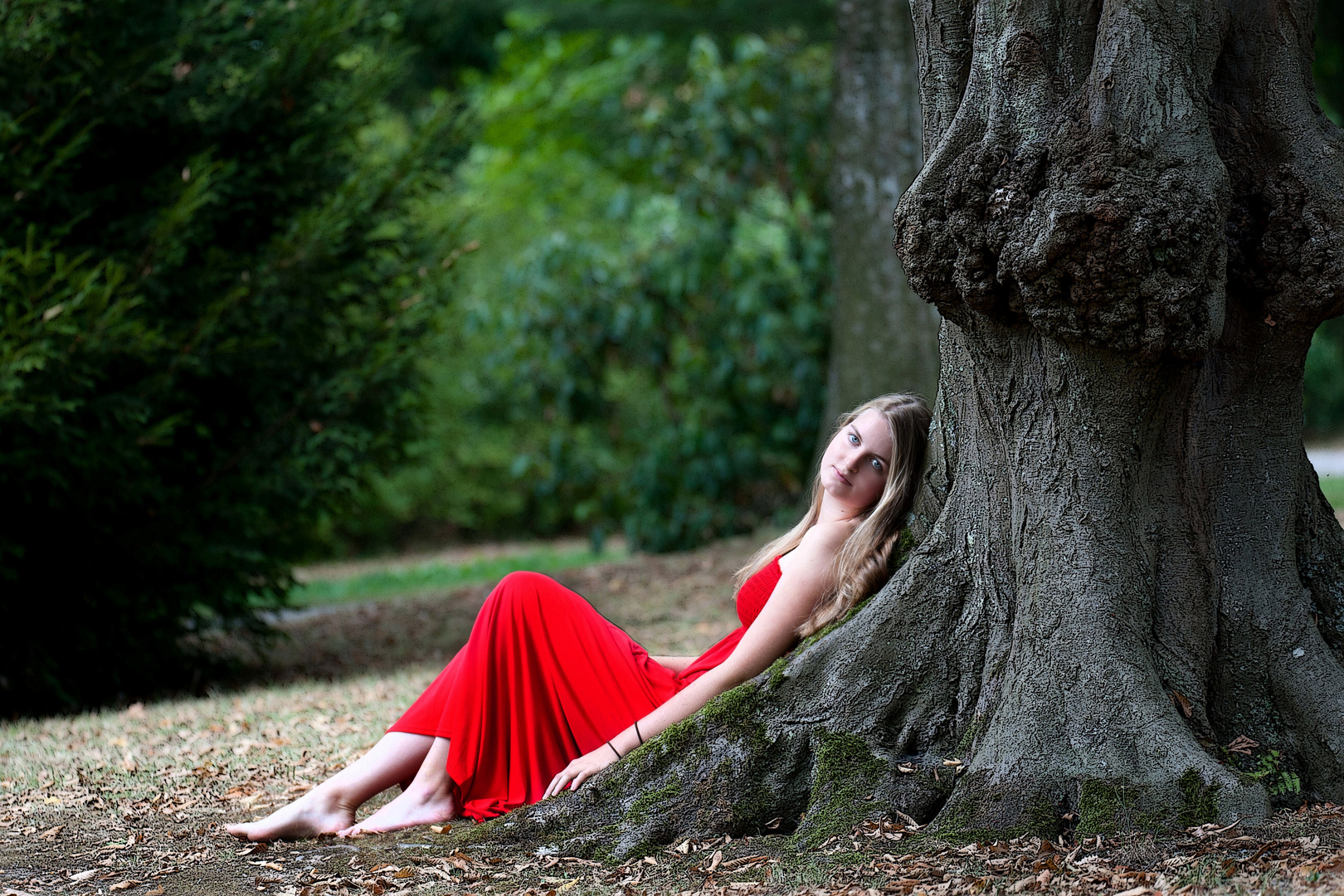 Fotoshooting im Stadtgarten