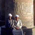 Fotoshooting im Tempel von Karnak