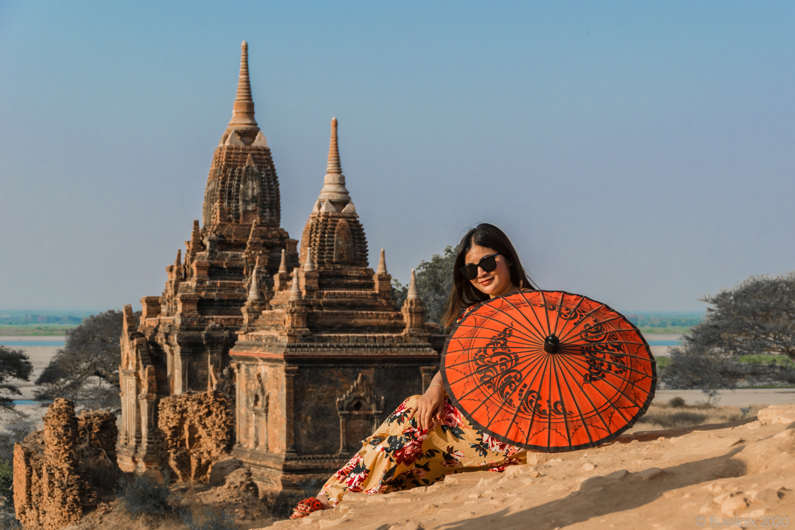 Fotoshooting in Bagan 