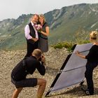 Fotoshooting in den Alpen