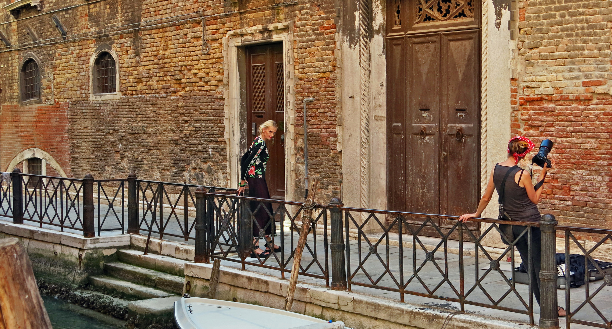 Fotoshooting in Venedig