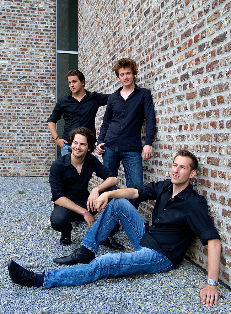 Fotoshooting mit dem Signum Saxophon Quartett VI