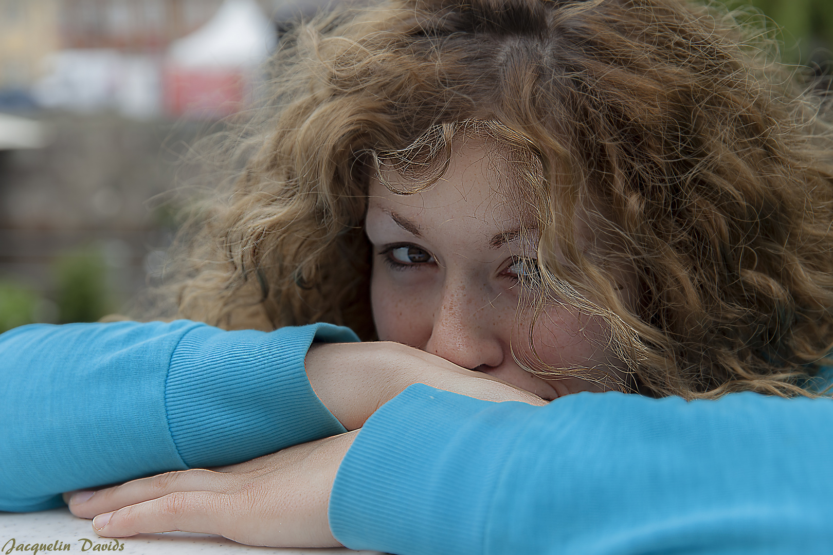 Fotoshooting mit der Sängerin Jacquelin Davids