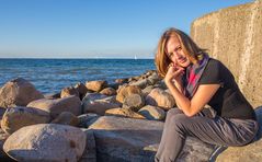 Fotoshooting mit Kristin in Travemünde