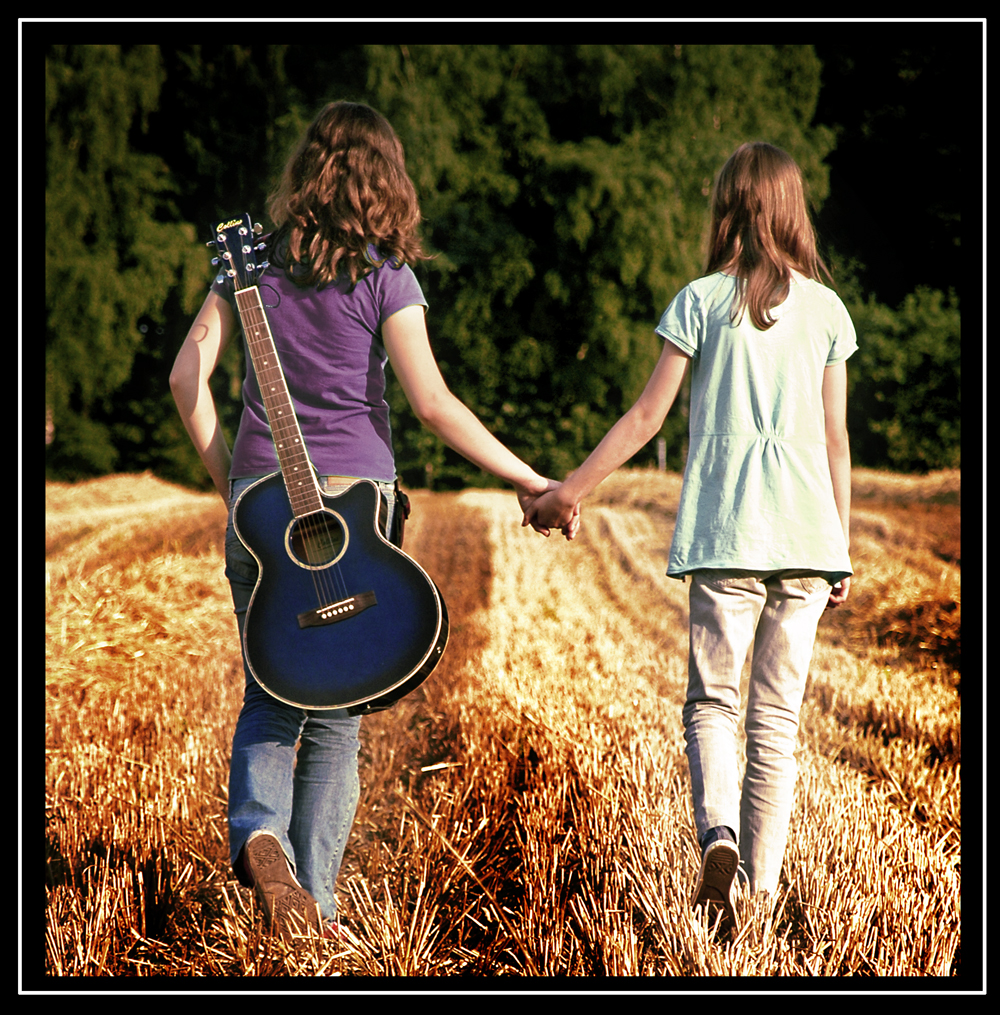 Fotoshooting mit Nicole und Jessica im Spätsommer 2009