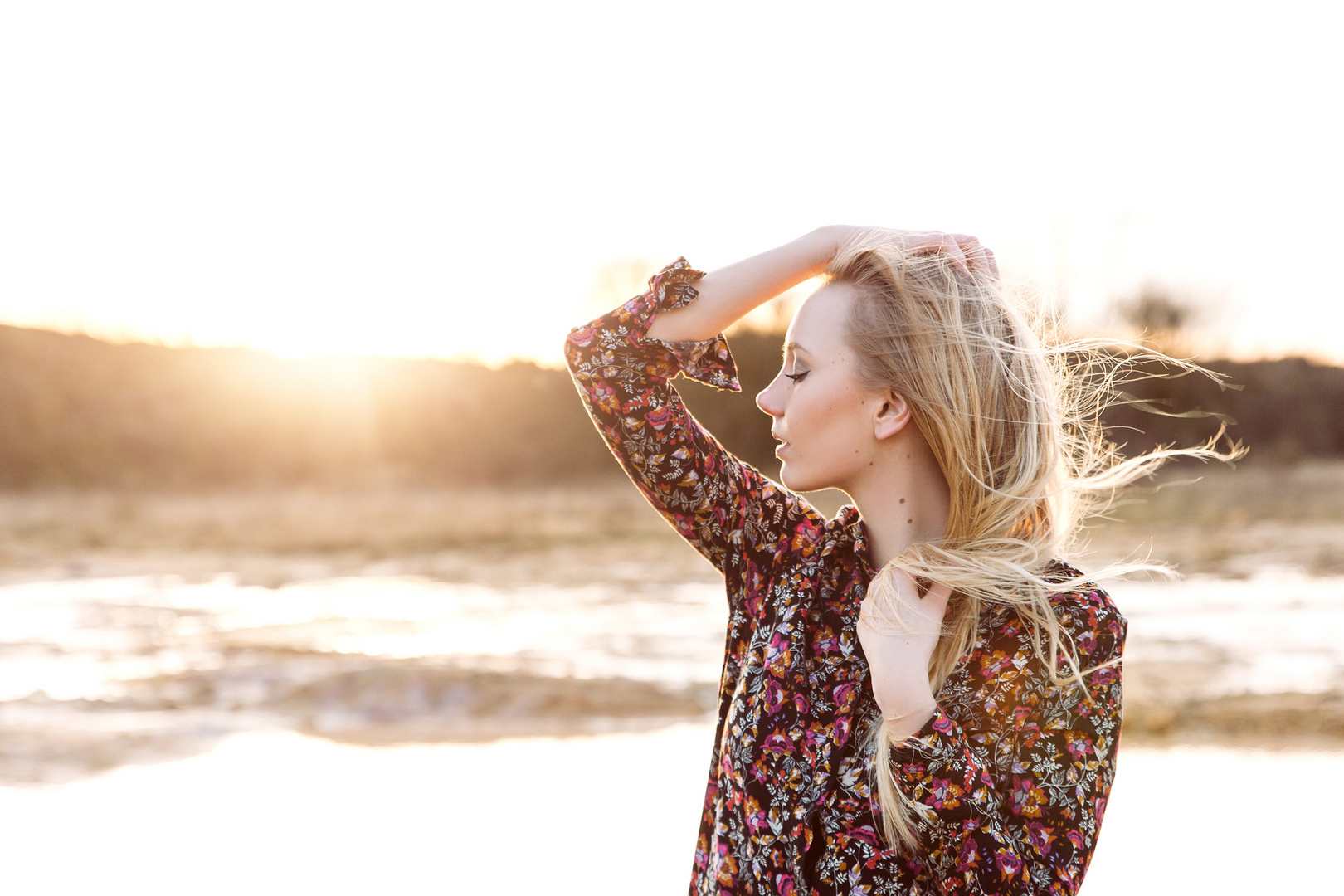 Fotoshooting - Sonnenuntergang - Eifel