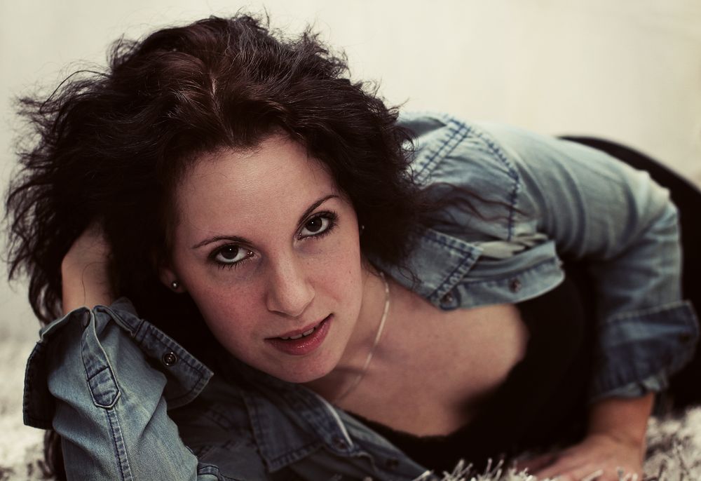 Fotoshooting Zu Hause Foto Bild Portrait Portrait Frauen