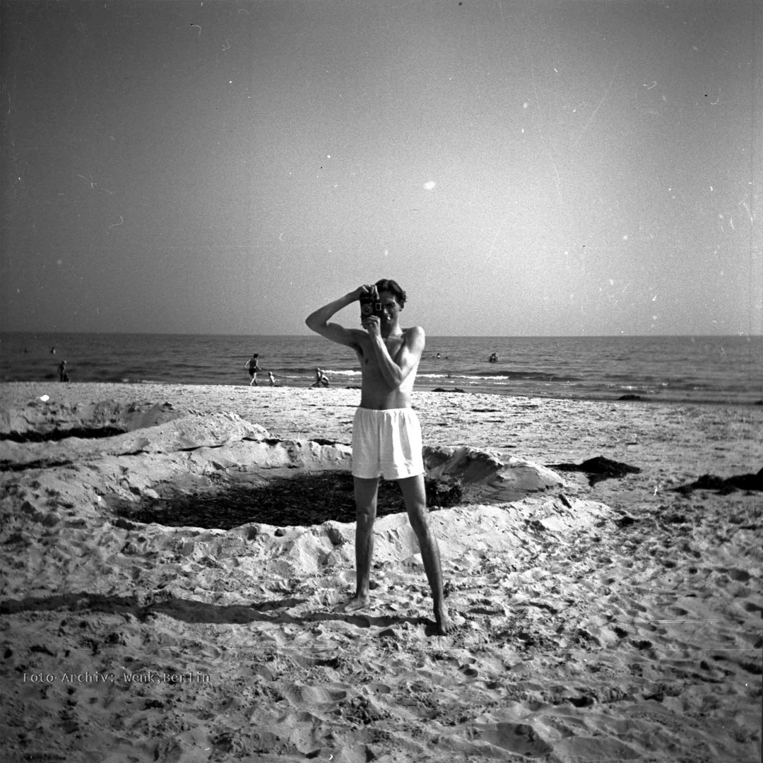 Fotosport am Ostseestrand