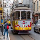 Foto,Stadtrundfahrt mit der Tram Nr. 28, Lissabon