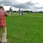 Fotostop auf Wiese