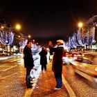 Fototermin auf der Champs-Élysées