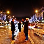 Fototermin auf der Champs-Élysées