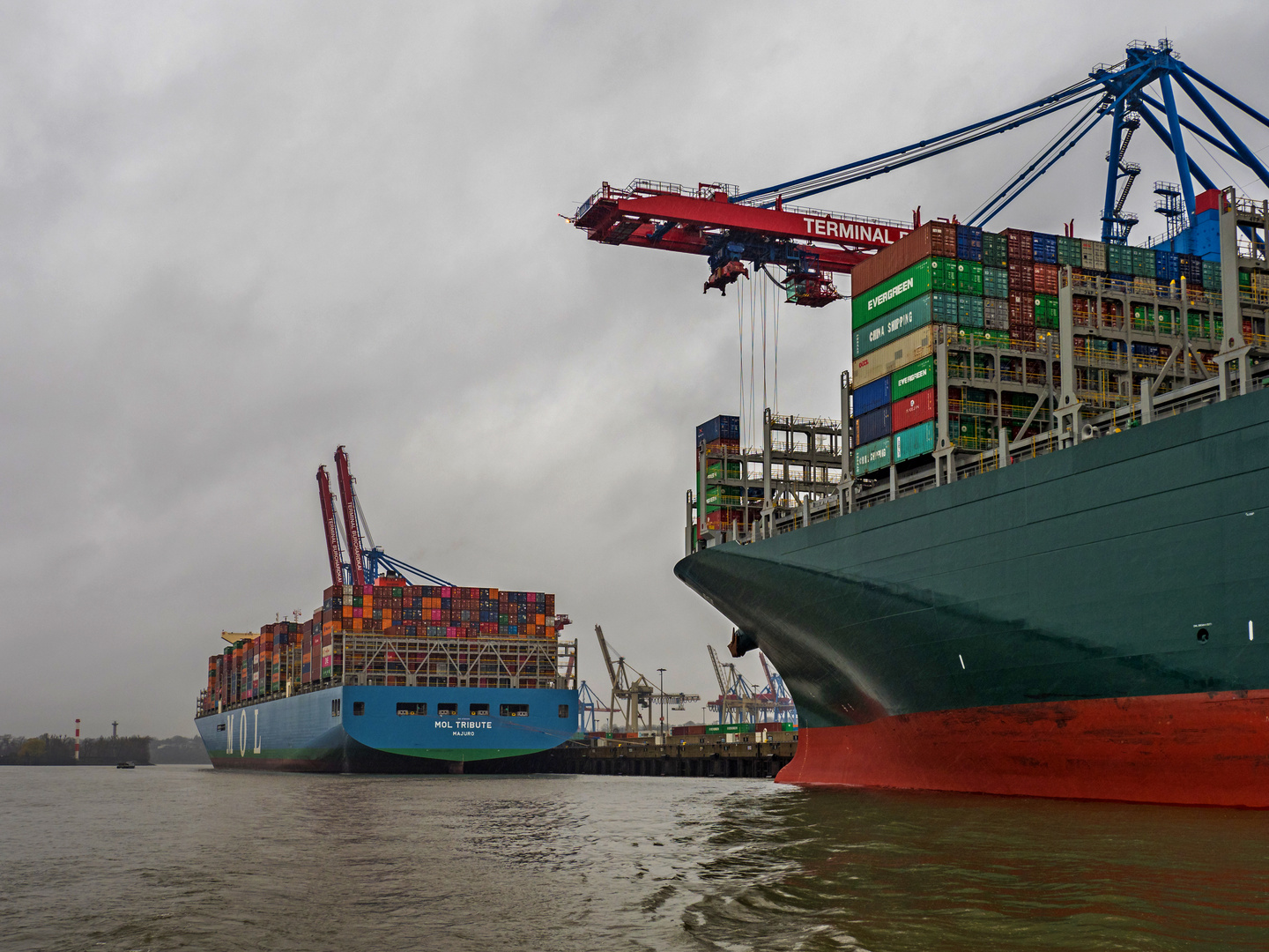 Fototörn Hamburger Hafen