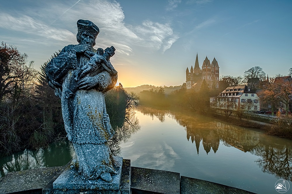 Fototour Deutschland: Lahnbrücke Limburg bei Sonnenaufgang