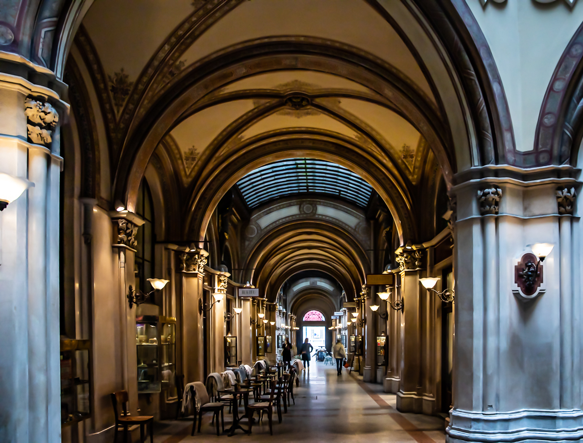 Fototour in der Wiener Innenstadt Ferstel Passage