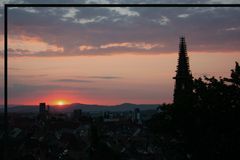 Fototour in Freiburg #3 - Abends vom Schlossberg