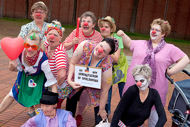 Fototour Köln - Clownteater - Buntes Fotomotiv