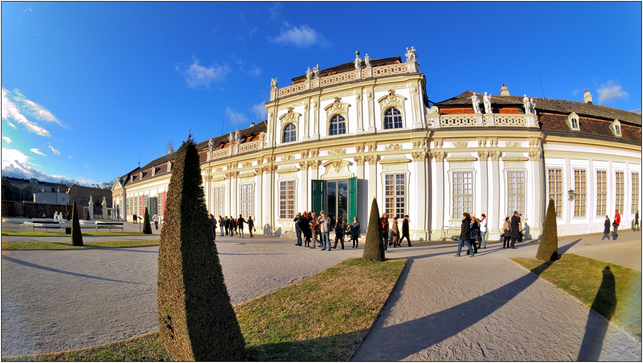 ... Fototreffen am Unteren Belvedere ...