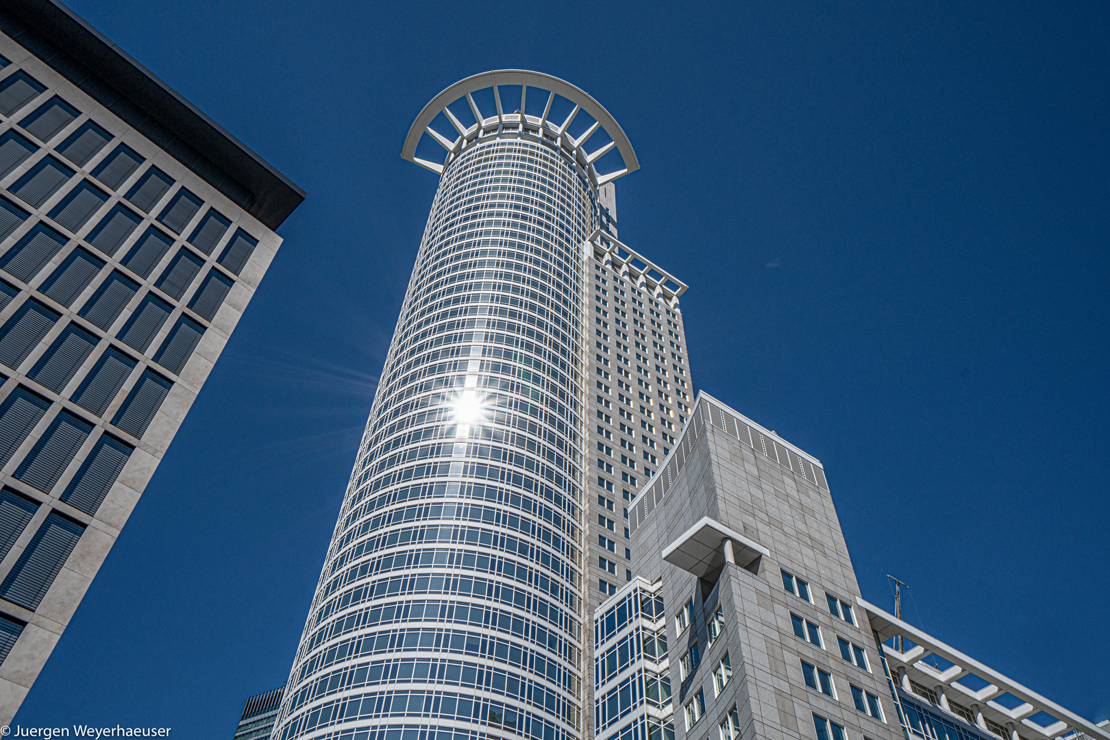 Fototrip Frankfurt - Blauer Himmel und 38°C