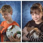 Fotowand - Portraits Kinder