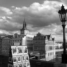 "Fotowolken"- blick von der Karlsbrücke