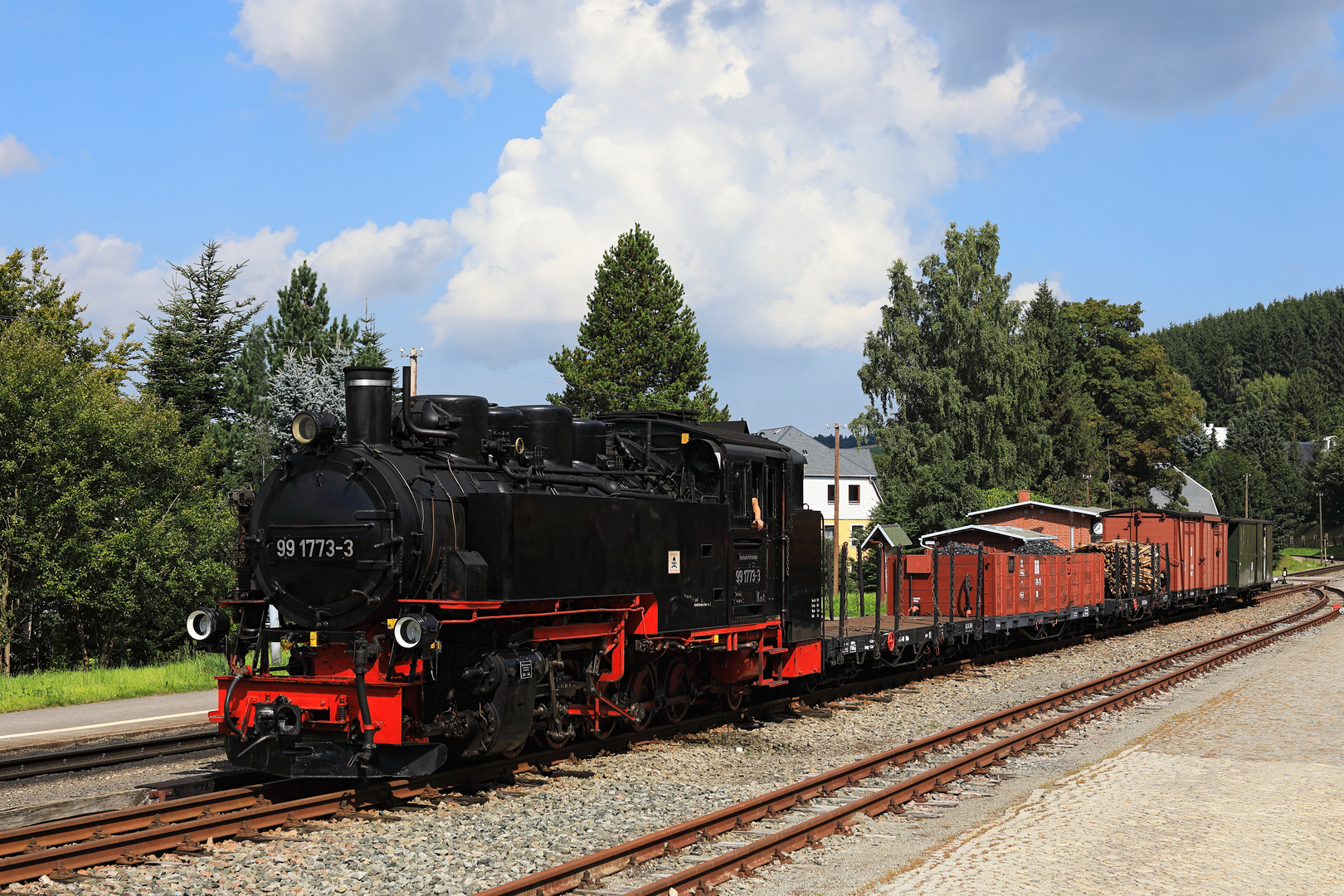 Fotozug Fichtelbergbahn 01