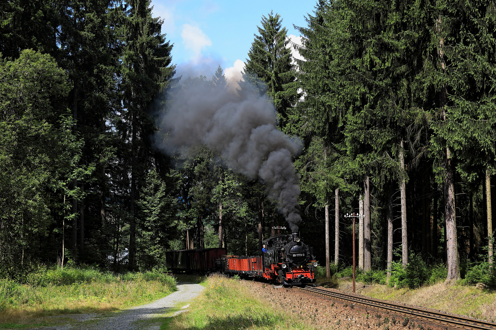 Fotozug Fichtelbergbahn 02