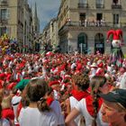 foule dans les rues