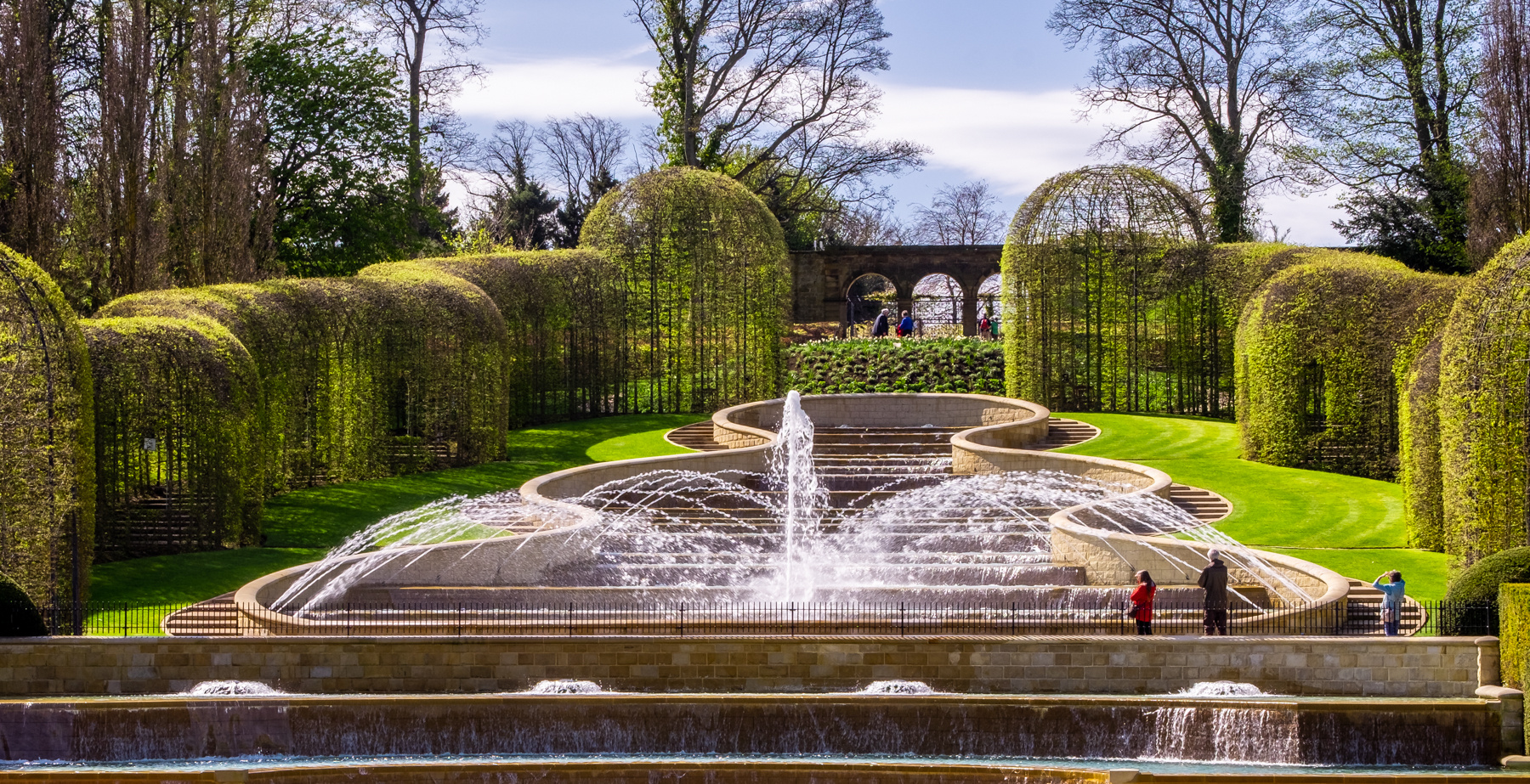 "Fountain at Alnwick Gardens"