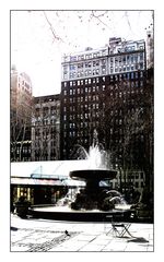 Fountain at Bryant Park