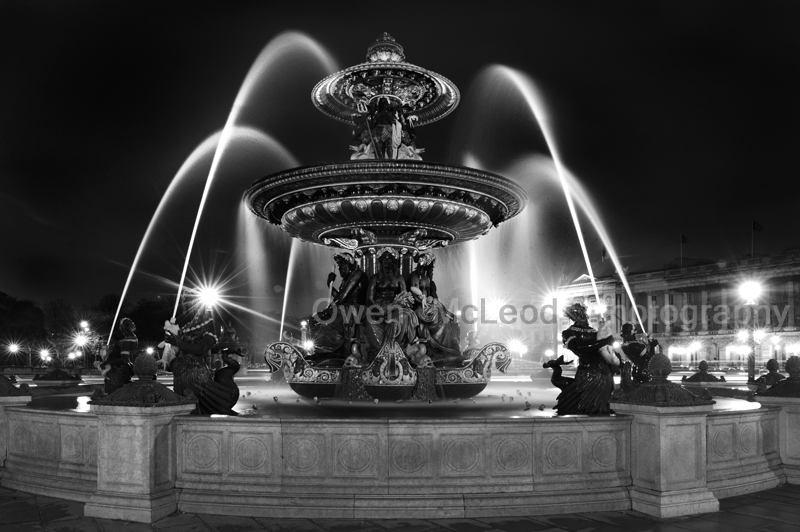 Fountain at Place De La Concorde