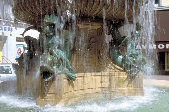 Fountain in Grenoble