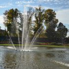 Fountain in the garden...