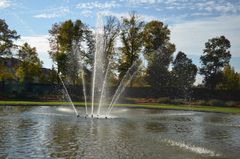 Fountain in the garden...