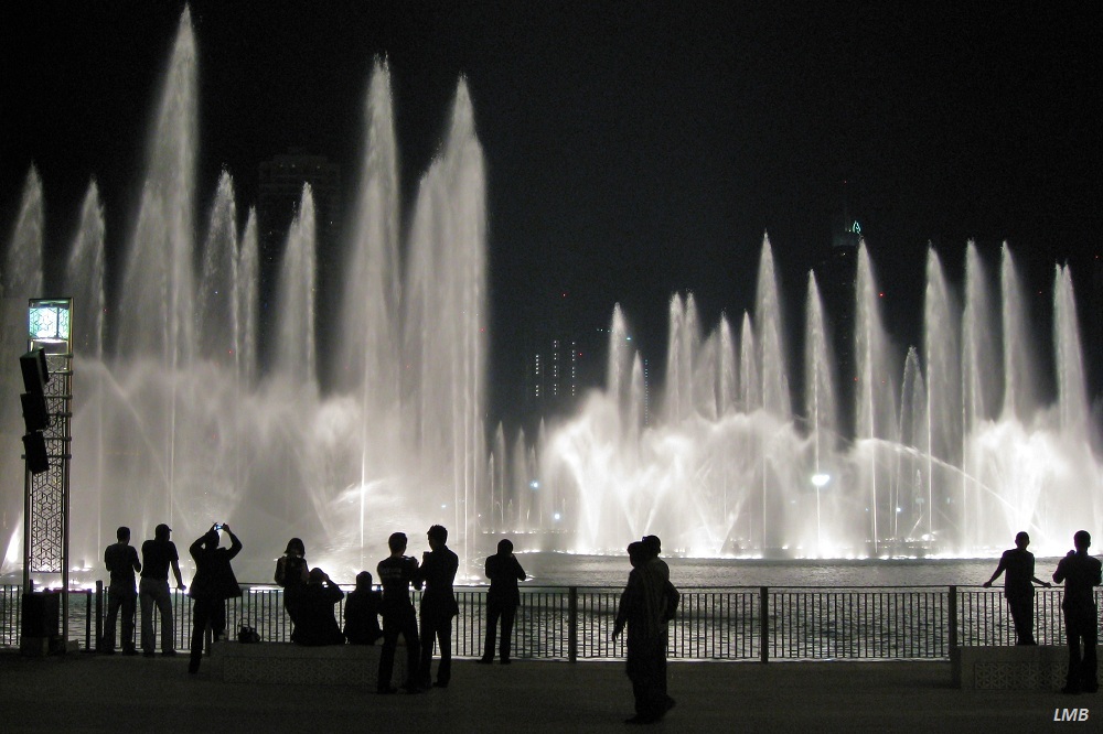 Fountain organ in the desert