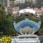 Fountain reflection of the Casino, Monti Carlo