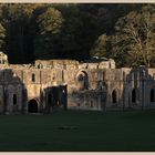 fountains abbey at sunset 14