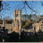 fountains abbey at sunset 15