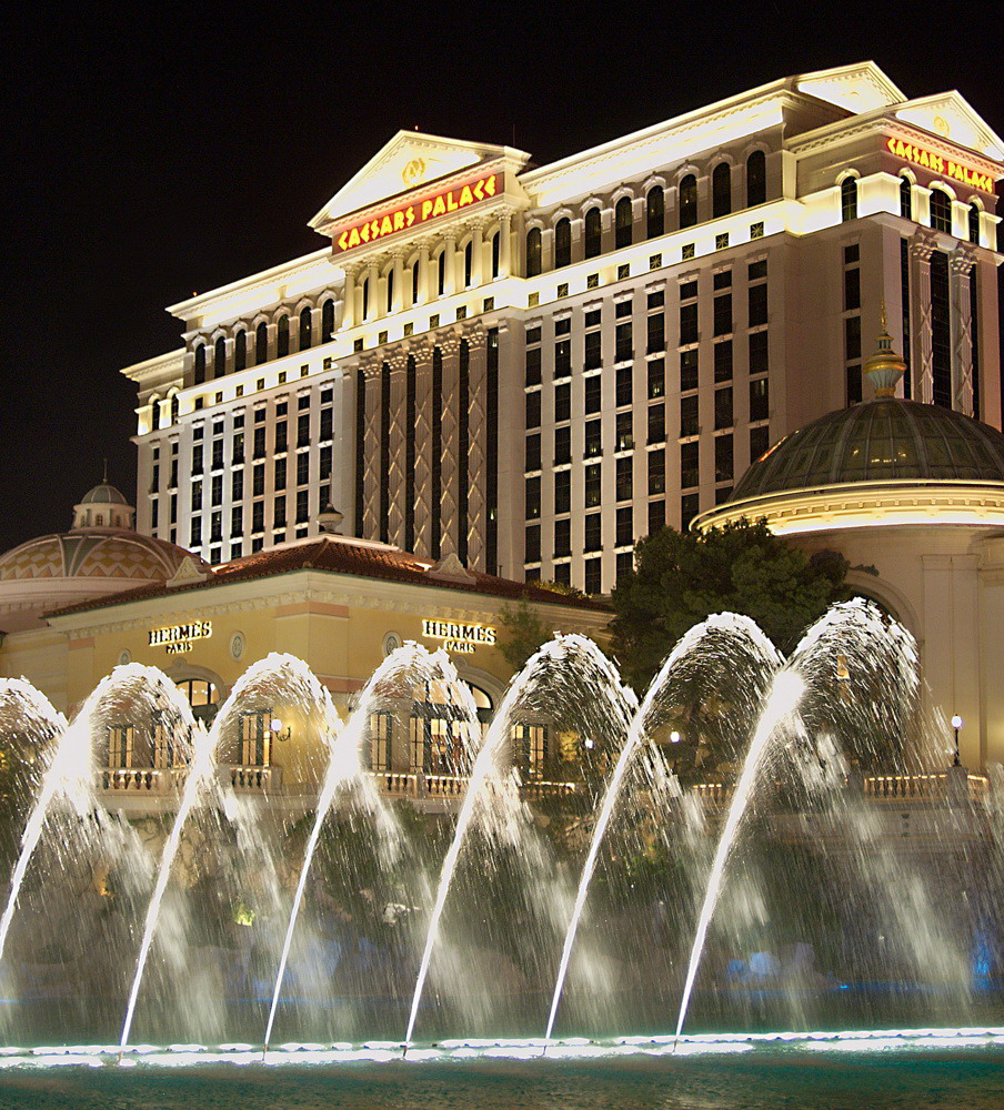 Fountains of Bellragio & Caesars Palace